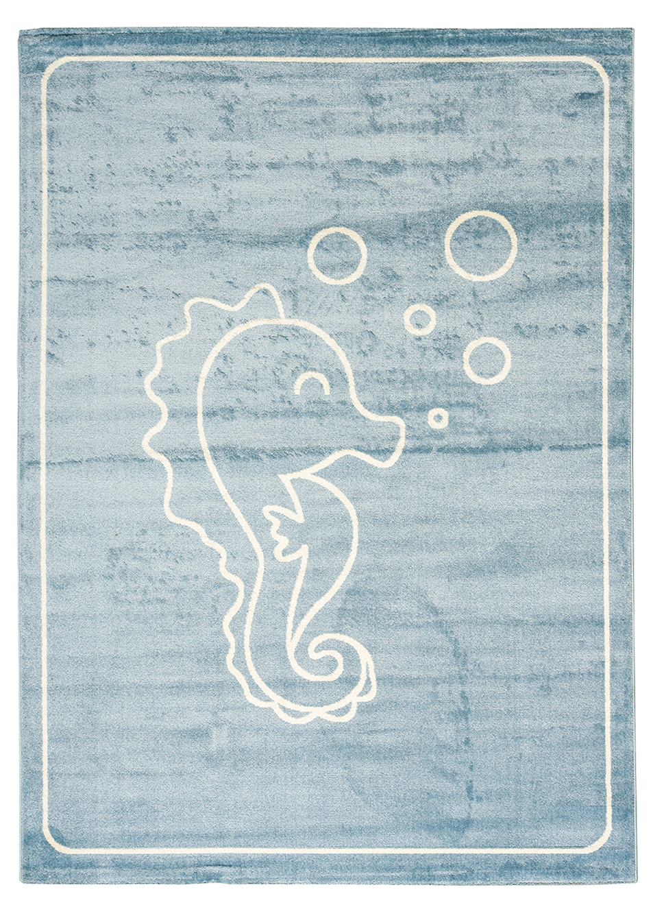 Sziluett szőnyeg Csikóhalas Pasztellkék 200x280 cm